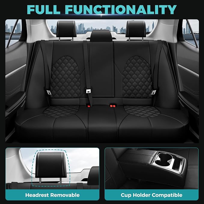 for Toyota Camry Seat Covers Hybrid XLE XSE 2018 2019 2020 2021 2022 2023 2024 - Image 5