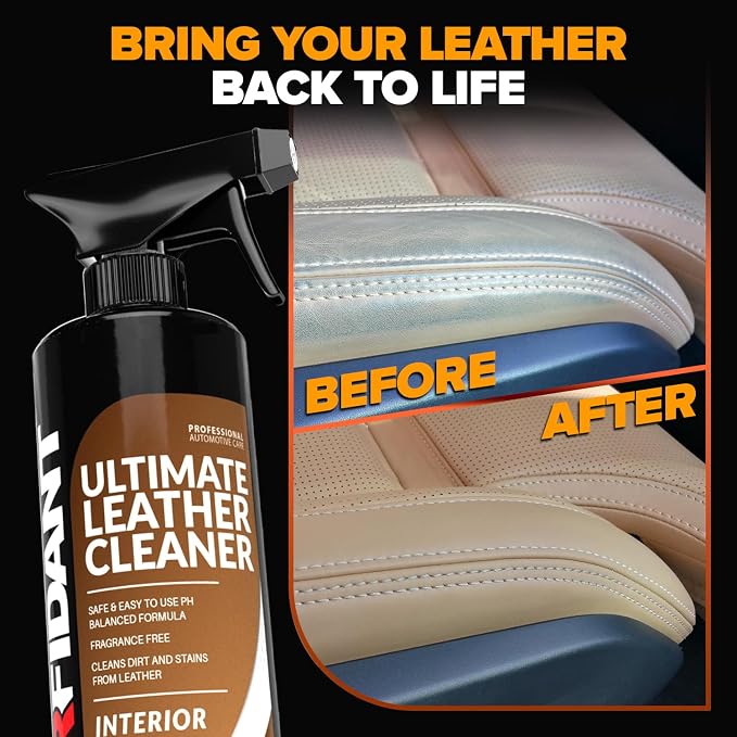 Carfidant Ultimate Leather Cleaner & Stain Remover - Image 2