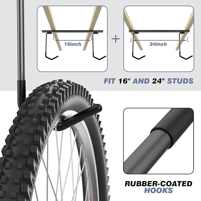WALMANN Ceiling Mounted Bike Rack - Image 6