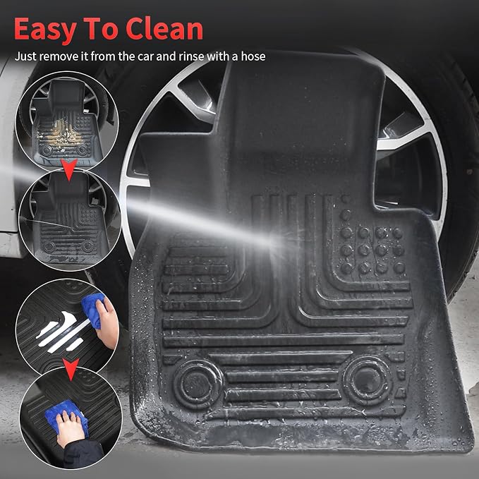 Wayhigh-All Weather Floor Mats & Cargo Liner Set - Image 5
