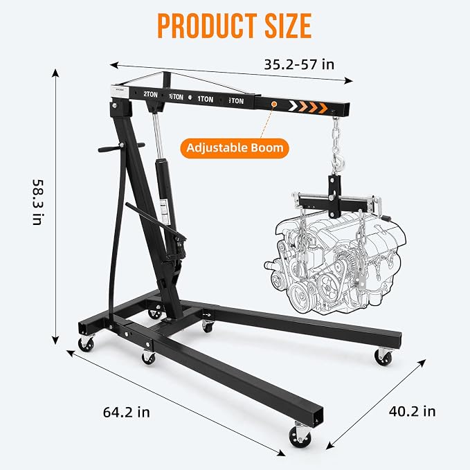 2 Ton Folding Engine Hoist - Image 5