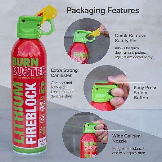 Lithium-Ion Fire Extinguishing Gel - Image 3