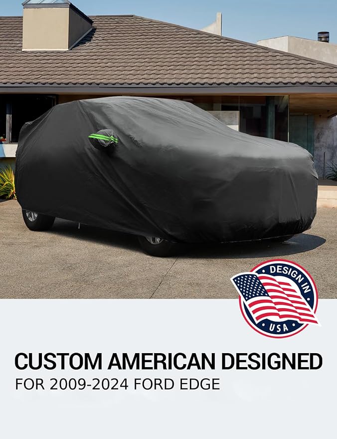 Proadsy 2025 Upgrade Car Cover for 2009-2024 2025 Ford Edge, Waterproof All - Image 2