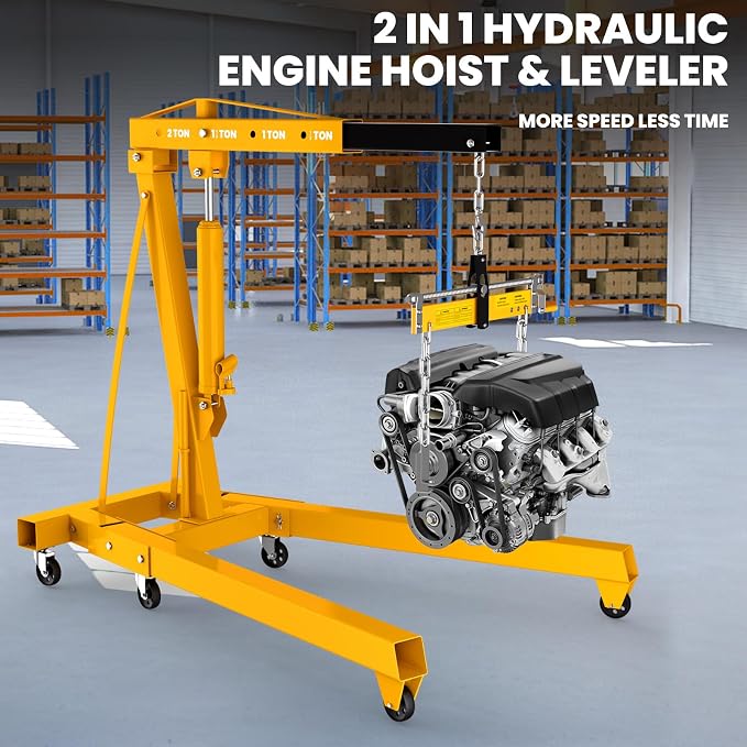 2.5 ton Engine Hoist Cherry Picker - Image 2
