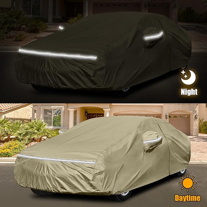 Waterproof Car Covers Replace for 2007-2025 Honda Accord, Windproof Bands for - Image 4