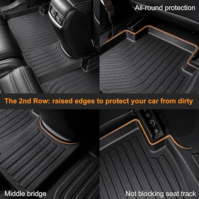 Binmotor-All Weather Floor Mats Cargo Liner - Image 6