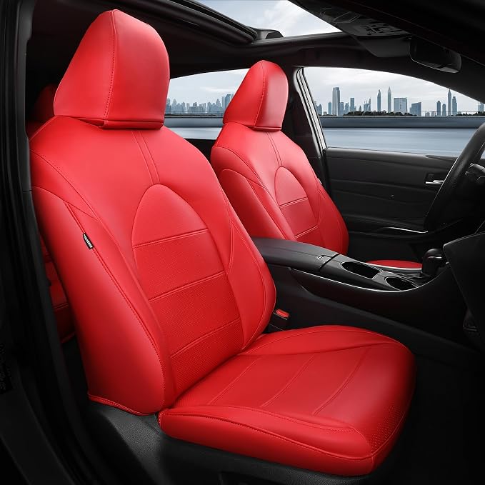 for Toyota Camry Seat Covers LE SE SE Nightshade 2018 2019 2020 2021 2022 2023 by FEINEPRO