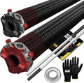 Garage Door Torsion Springs 234x2x30 Includes 1” Steel Bearing, and Winding Bars by GASHardware