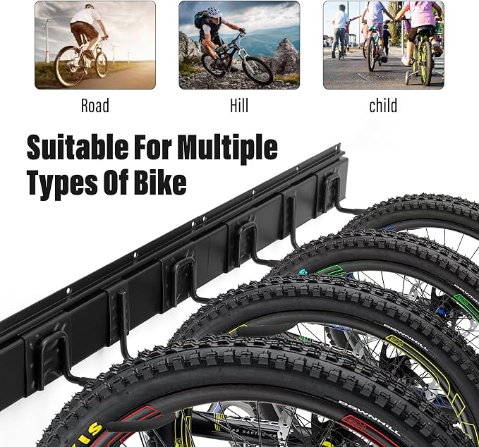 Sinoer Bike wall mount, Bicycle Wall Bracket - Image 2