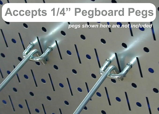 Wall Control 4 ft Metal Pegboard Standard Tool Storage Kit - Image 2