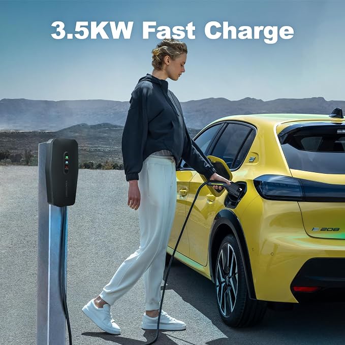 Level 1&2 EV Charger, Electric Vehicle Portable Charger - Image 2