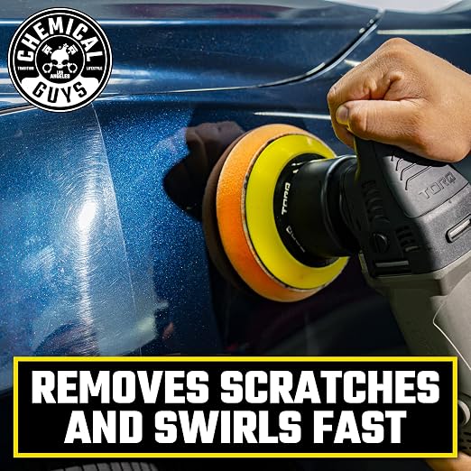 Chemical Guys BUF503 TORQX Random Orbital Polisher 700W, Orbit 8mm, 4.7 lb - Image 5