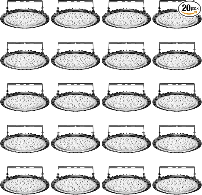 Viugreum High Bay LED Shop Lights, 300W UFO LED High Bay Light 30, 000LM 120V by Viugreum