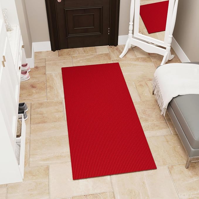 Ottomanson Mud Mat 3' x 3'11" Entryway Rug by Ottomanson