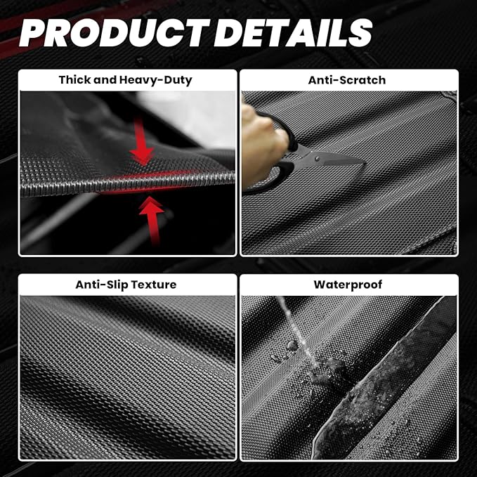 LASFIT Bed Mat for Toyota Tundra 2025 2024 2023 2022 Truck Bed, All Weather 5.5 - Image 7