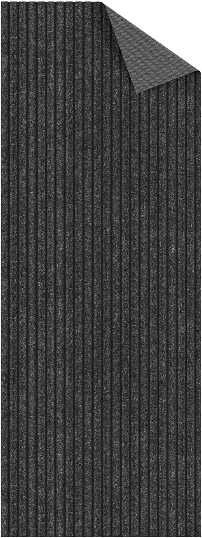 Ottomanson 2'7" x 5' Mud Mat Area Rug Scraper Carpet - Image 8