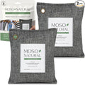 Moso Natural Air Purifying Bag 200g Bamboo Charcoal Odor Absorber by MosoNatural