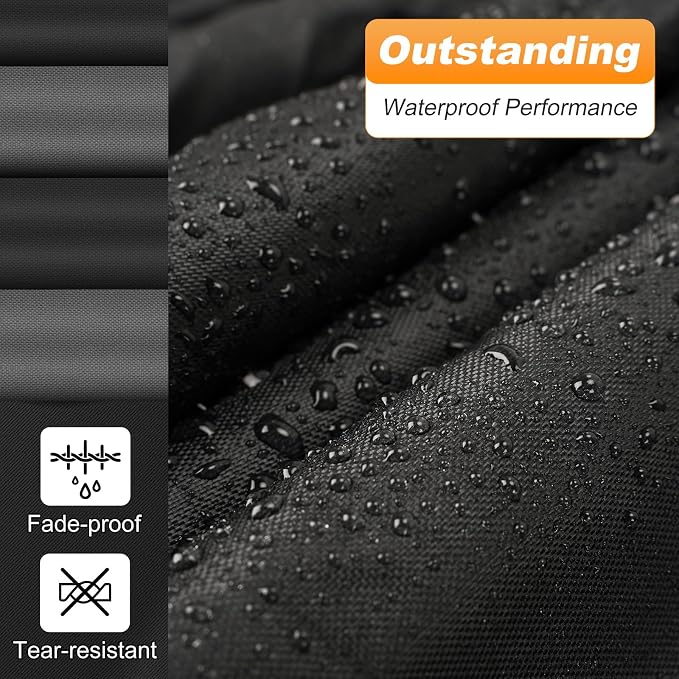 QUNSUNUS Waterproof Car Cover for Ford Torino 1968-1976 and Fairlane 1968-1970 - Image 5