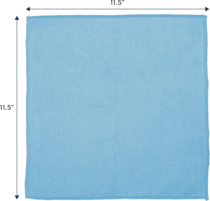 S&T INC. 100 Pack Microfiber Cleaning Cloth, Bulk Towels - Image 6