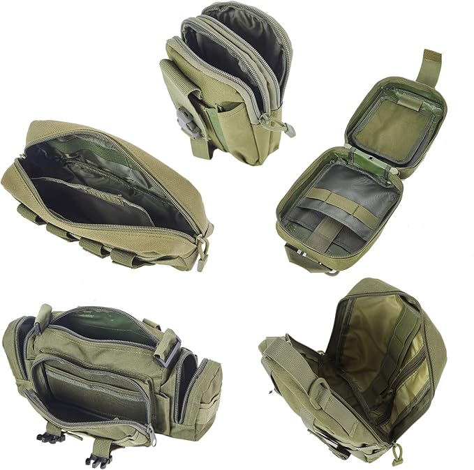 Universal Tactical Seat ​Back Organizer Vehicle Molle Panel Organizer Storage - Image 7