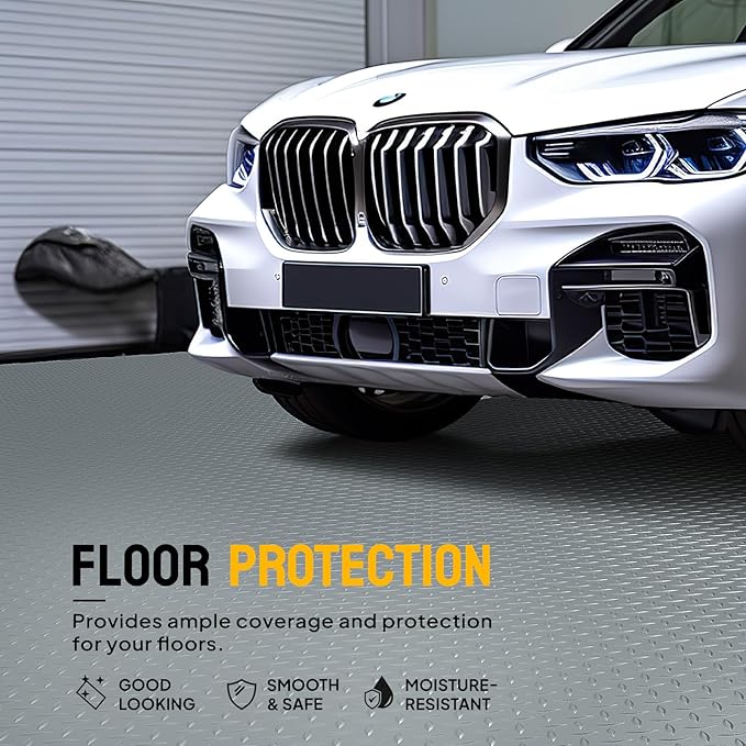 Bonnlo 7.5x20 FT Garage Floor Mat - Image 2
