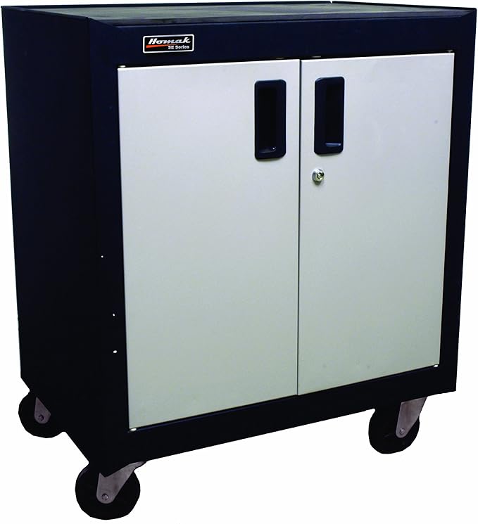 Homak 2 Door Mobile Cabinet by HMC+Holdings+LLC+-+Homak