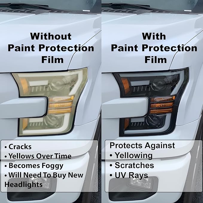 BOGAR TECH DESIGNS Full Headlight Head Light PPF Kit Compatible - Image 3