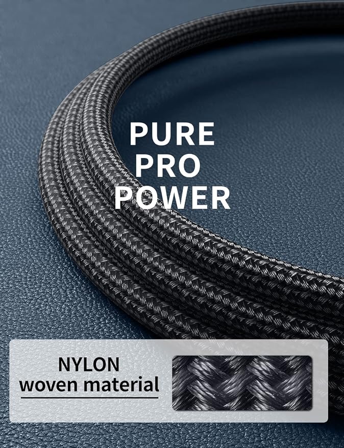 iPhone Charger Cable 2Pack 6FT, Nylon Braided Lightning Cable, Fast Charging - Image 6