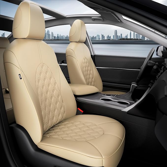 for Toyota Camry Seat Covers XLE XSE V6 2018 2019 2020 2021 2022 2023 2024 by FEINEPRO