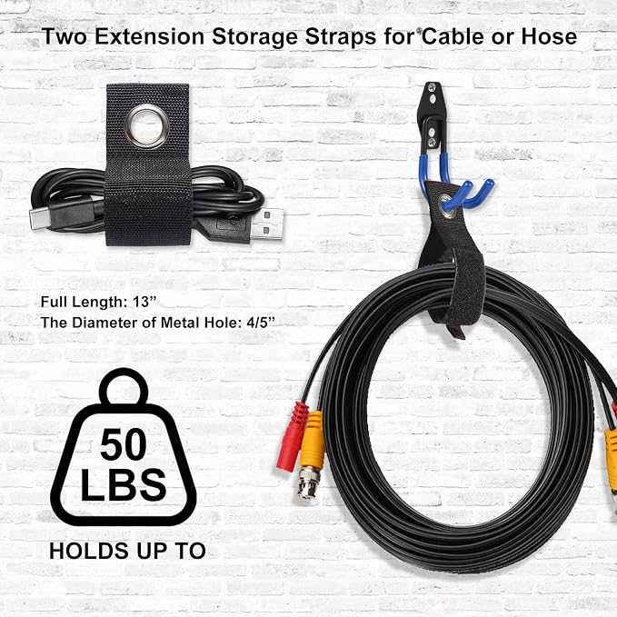 Garage Hook Heavy Duty Wall Storage Hangers, 26 Pack Garage Storage Hooks Steel - Image 3