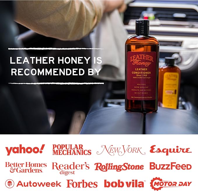 Leather Honey Leather Conditioner Wipes: Restore Leather On-The-Go. Protect & - Image 6
