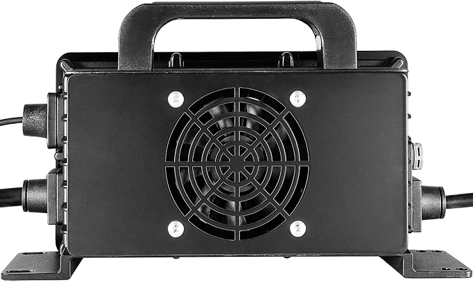 1400W Lead Acid Battery Charger 48 Volt 15 AMP 3-Pin Triangular Plug EZGO RXV & - Image 2