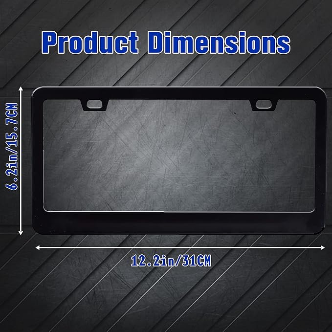 American Flag License Plate Frame United States Flag License Plate Frames - Image 4
