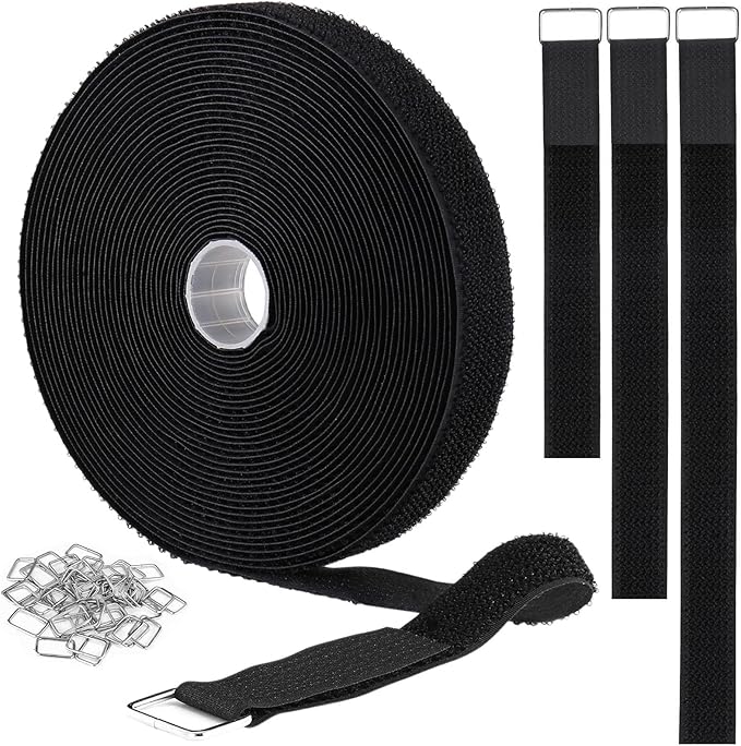 1"x32ft Hook and Loop Straps by YMCRLUX