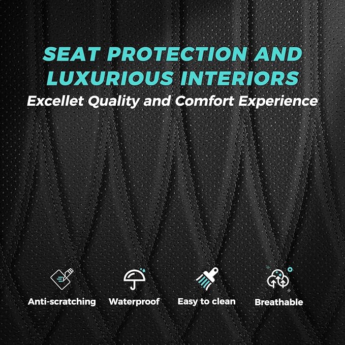 Seat Covers for Honda Civic Sedan 4DR Sedan EX 2022 2023 2024 2025.Faux Leather - Image 9