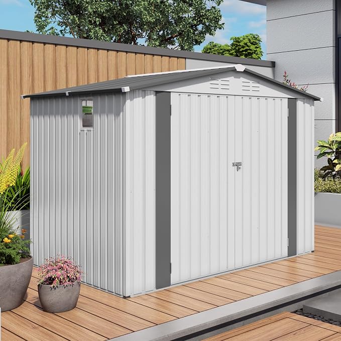 8x6 FT Outdoor Storage Shed by Unknown