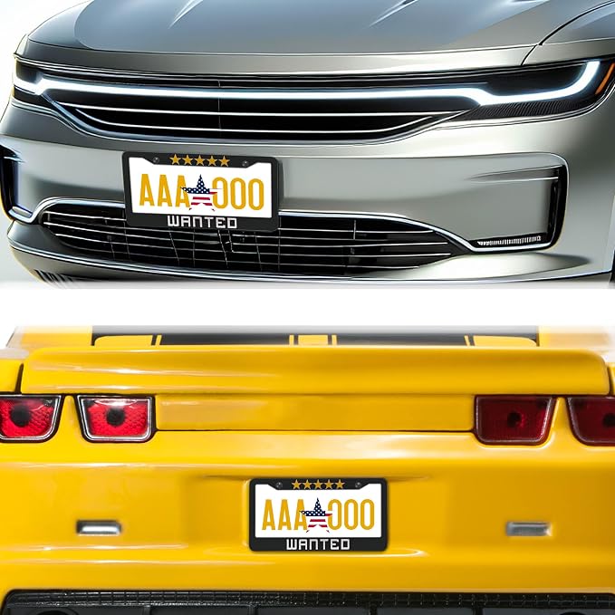 License Plate Protector Black - Image 8