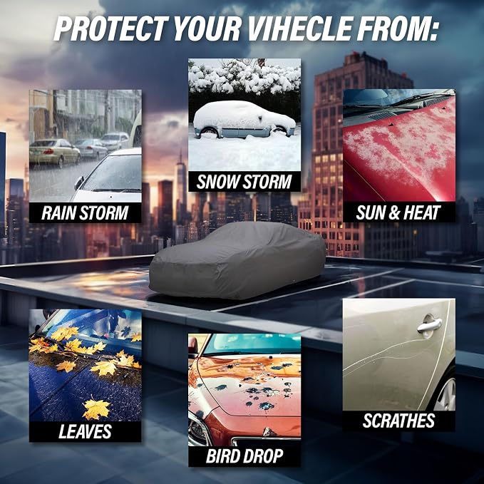 Supreme Full Car Cover – Semi Custom Fit | Dustproof, UV Protection, Breathable - Image 2