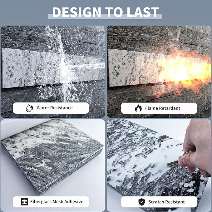 GWP01 Marble Grain Garage Wall Protector Car Door Protectors, Garage Accessories - Image 6