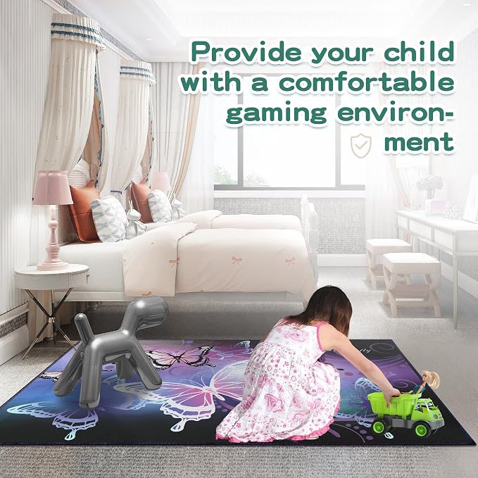 Beautiful Butterfly Fantasy Rug - Image 3