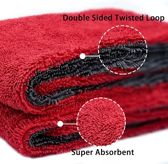 LIVOS Car Drying Towel, Premium Microfiber Towels - Image 2
