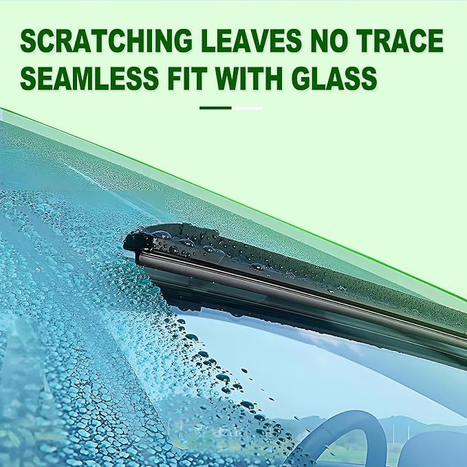 QUALITY 24in + 20in Premium All-Season Windshield Wiper Blades - Image 3