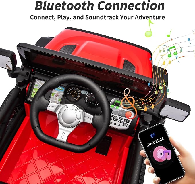 12V Kids Ride on Car Truck, Kids Electric Vehicles Car Ride on Toy - Image 7
