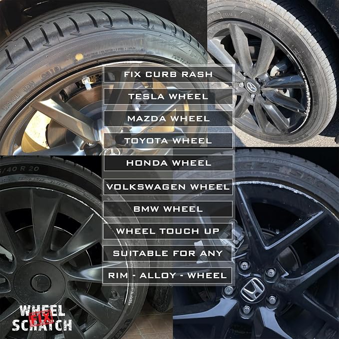 Silver Rim Touch Up Paint, Car Wheel Scratch Repair, Wheel Touch Up Paint Pen - Image 4