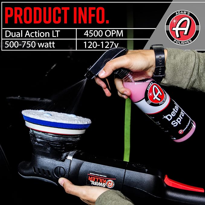 Adam's Polishes Swirl Killer 15mm Polisher Kit 16 Item Buffer Polisher Dual - Image 3