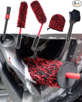 Metal Free Microfiber Wheel Brush Kit- Microfiber Angled Wheel Brush, Long by OeSee
