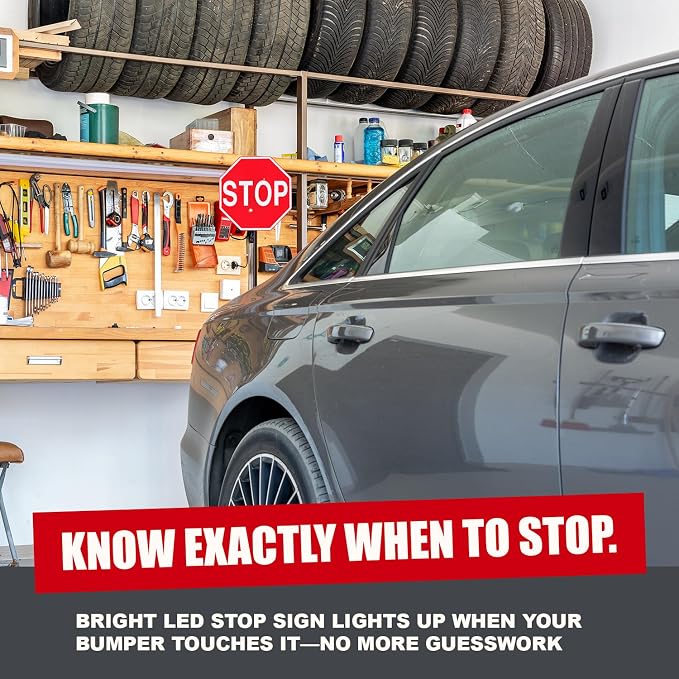 Securityman Garage Stop Sign Parking Aid | Garage Stoppers - Image 2