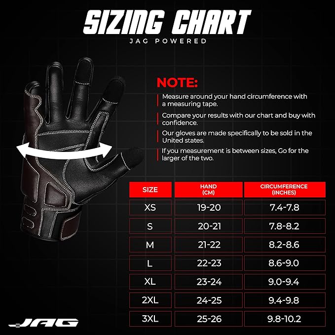 J.A.G. Motorcycle Gloves - Image 4