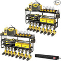 2 Pack Power Tool Organizer Wall Mount by Homtura