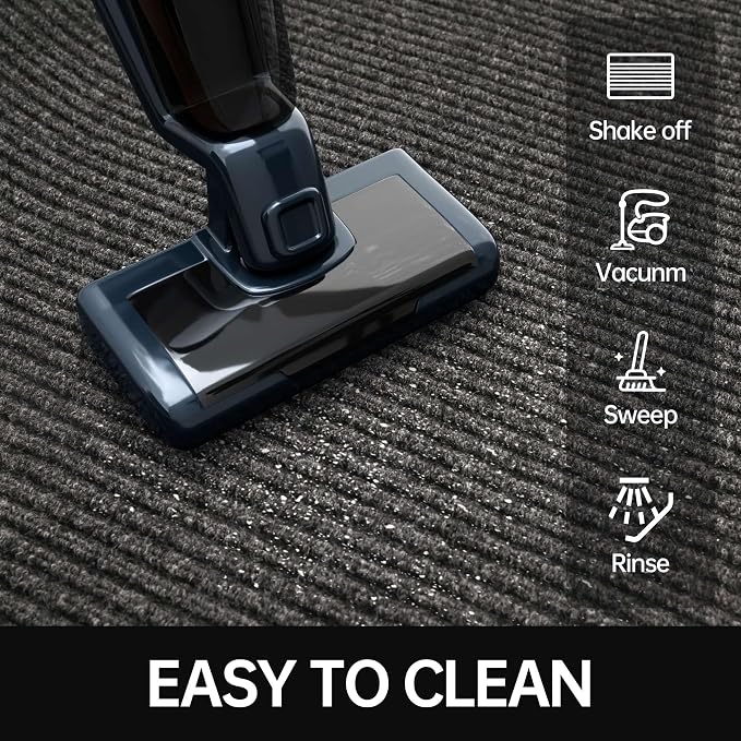 Front Door Mat, Commercial Entrance, Low Profile, Durable Rubber Backing - Image 5